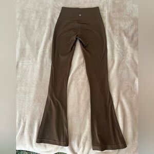 Lululemon Align High Rise Mini-Flare Brown Pants